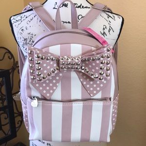 Betsey Johnson backpack purse